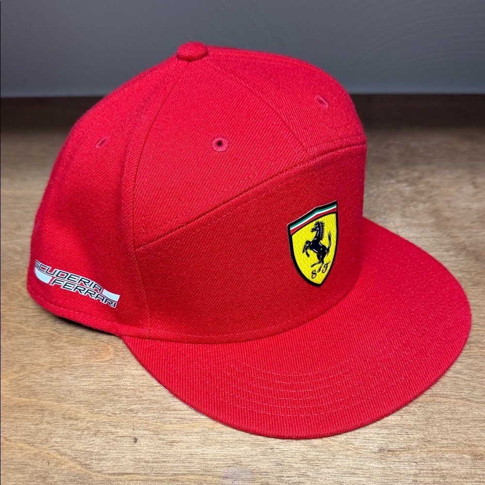 Ferrari Red Logo Cap
